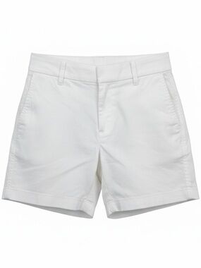 J. Crew White Tailored Bermuda Shorts